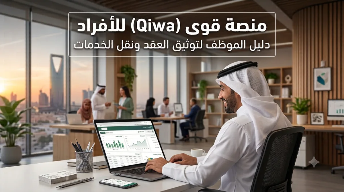 منصة قوى (Qiwa) للأفراد: دليل الموظف لتوثيق العقد ونقل الخدمات